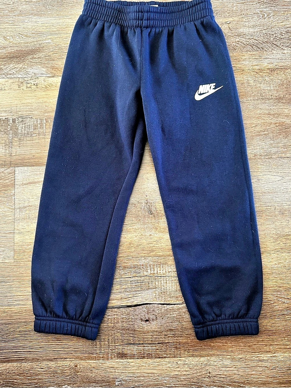 Nike Kids Fleece Jogger Pants Blue Boys 6 (M)